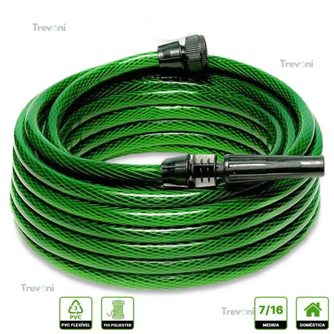 Aspersor Tripé Automático para Irrigação 360º - Máxima Eficiência e Pressão + BRINDE (Mang. Profissional de 15 Metros)